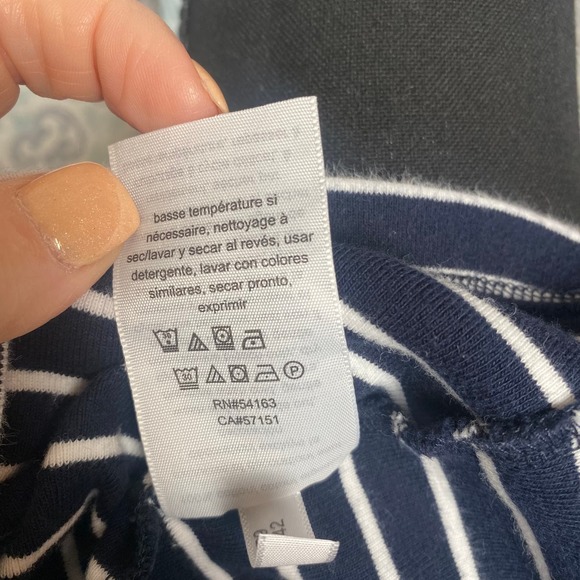 Tommy Hilfiger Womens Sailaway Blue Stripped Casual T-Shirt Dress Cotton Size M - Picture 7 of 8